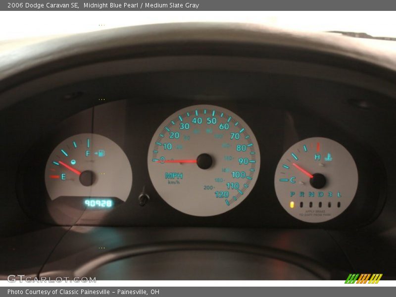  2006 Caravan SE SE Gauges
