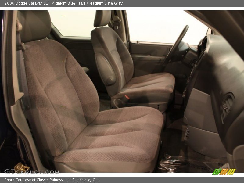 Midnight Blue Pearl / Medium Slate Gray 2006 Dodge Caravan SE
