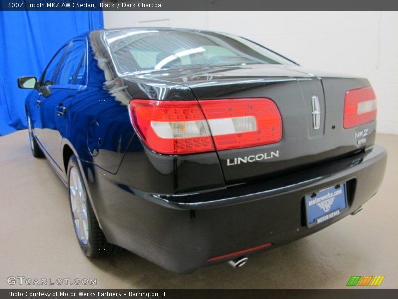 Black / Dark Charcoal 2007 Lincoln MKZ AWD Sedan