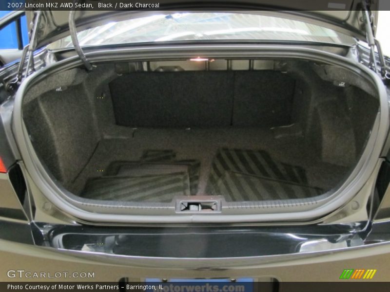 Black / Dark Charcoal 2007 Lincoln MKZ AWD Sedan