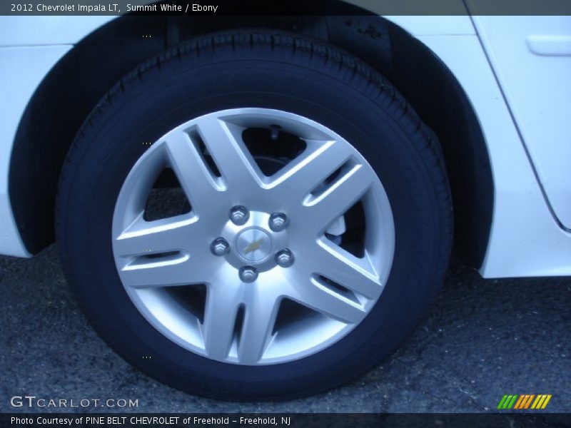 Summit White / Ebony 2012 Chevrolet Impala LT