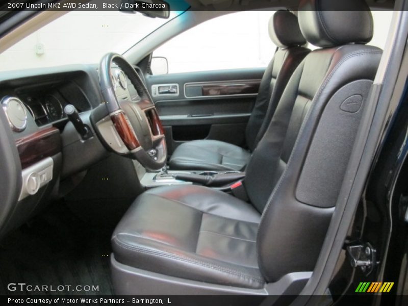 Black / Dark Charcoal 2007 Lincoln MKZ AWD Sedan
