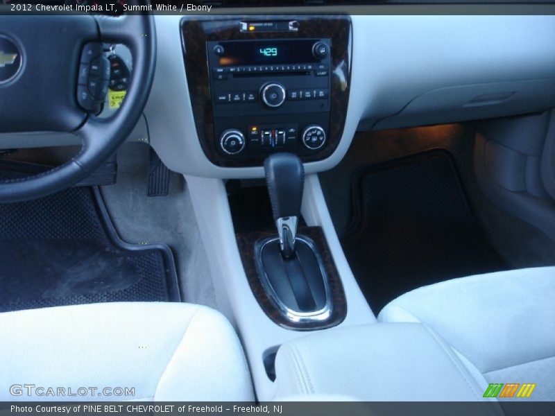 Summit White / Ebony 2012 Chevrolet Impala LT