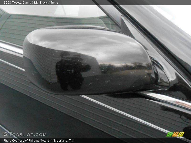 Black / Stone 2003 Toyota Camry XLE