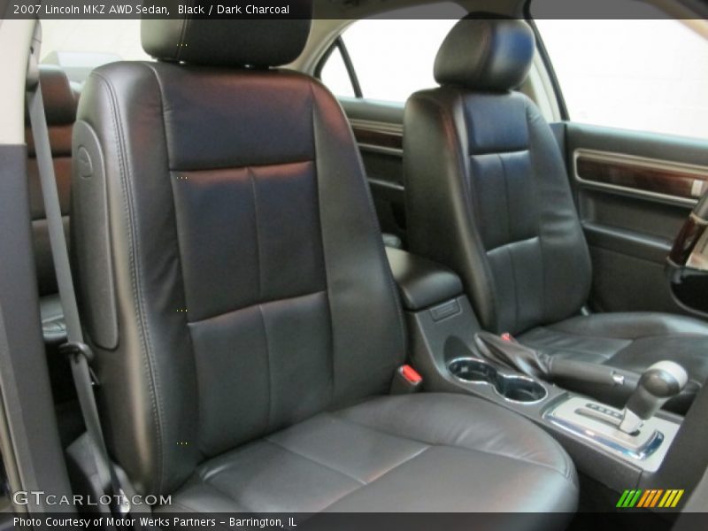 Black / Dark Charcoal 2007 Lincoln MKZ AWD Sedan