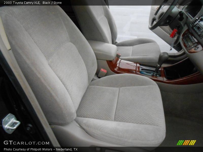 Black / Stone 2003 Toyota Camry XLE
