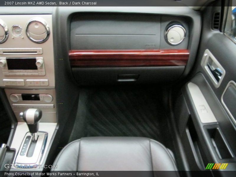 Black / Dark Charcoal 2007 Lincoln MKZ AWD Sedan