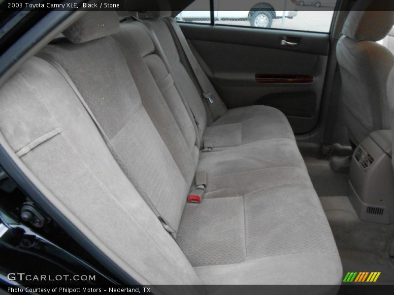 Black / Stone 2003 Toyota Camry XLE