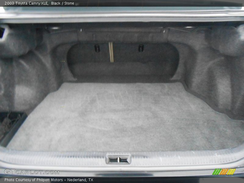 Black / Stone 2003 Toyota Camry XLE