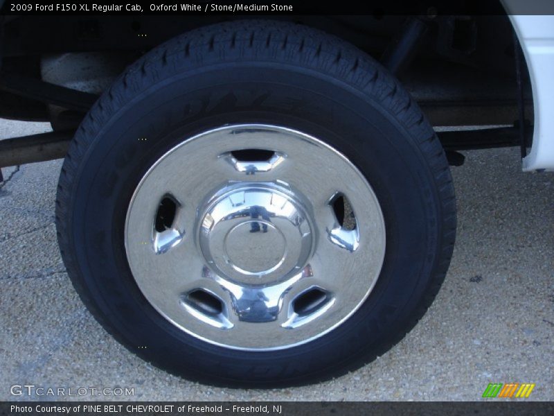 Oxford White / Stone/Medium Stone 2009 Ford F150 XL Regular Cab
