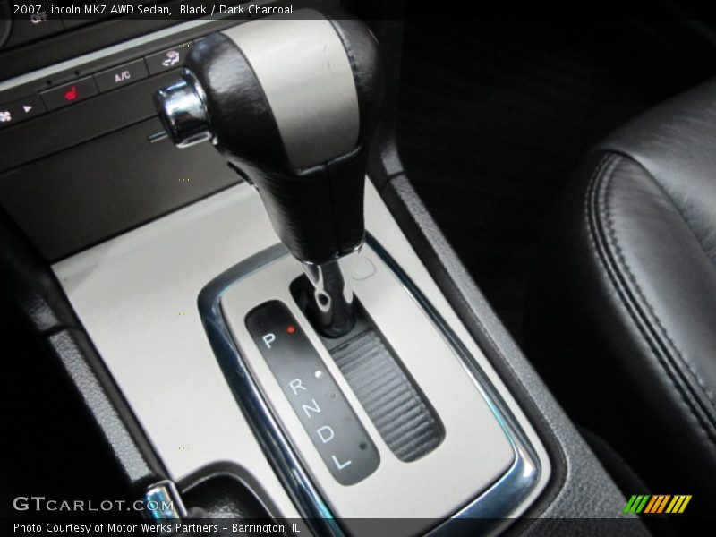 Black / Dark Charcoal 2007 Lincoln MKZ AWD Sedan