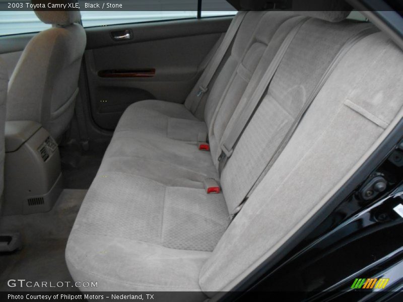 Black / Stone 2003 Toyota Camry XLE