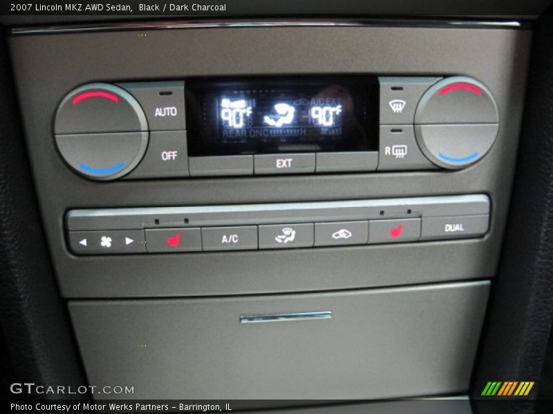 Black / Dark Charcoal 2007 Lincoln MKZ AWD Sedan
