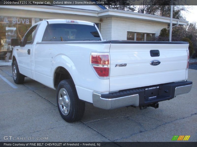 Oxford White / Stone/Medium Stone 2009 Ford F150 XL Regular Cab