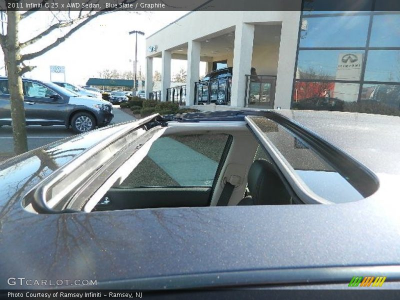 Blue Slate / Graphite 2011 Infiniti G 25 x AWD Sedan