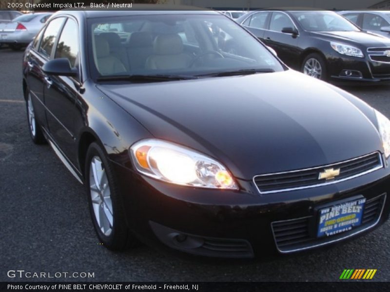 Black / Neutral 2009 Chevrolet Impala LTZ