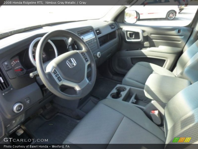 Nimbus Gray Metallic / Gray 2008 Honda Ridgeline RTS