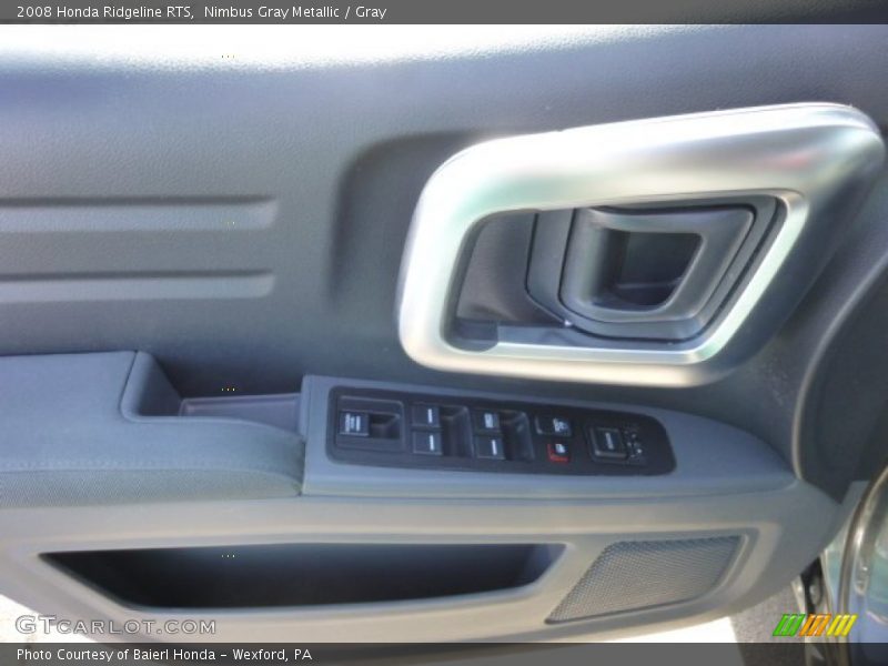 Nimbus Gray Metallic / Gray 2008 Honda Ridgeline RTS