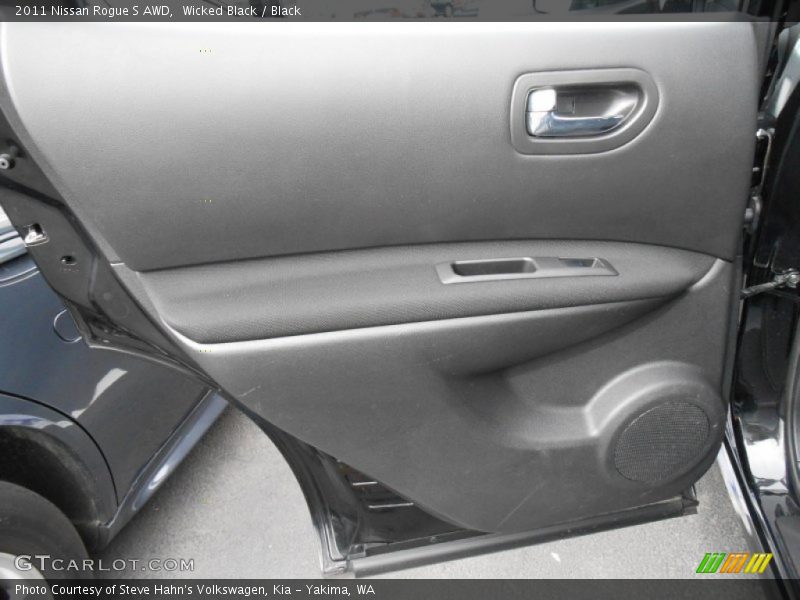 Wicked Black / Black 2011 Nissan Rogue S AWD