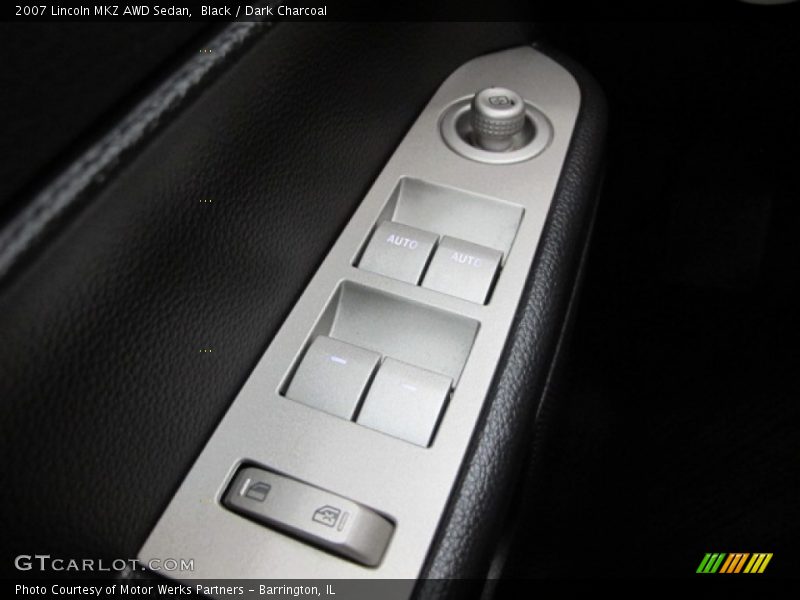 Black / Dark Charcoal 2007 Lincoln MKZ AWD Sedan