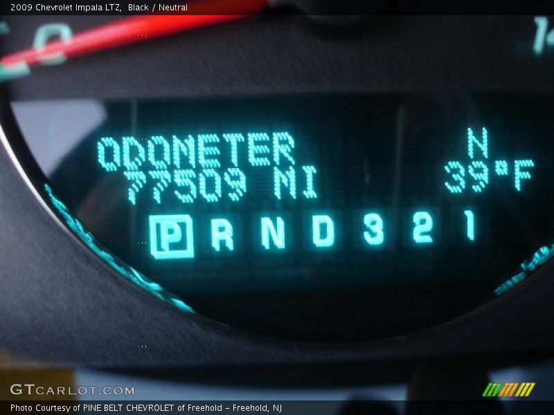 Black / Neutral 2009 Chevrolet Impala LTZ