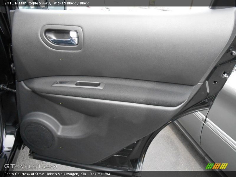 Wicked Black / Black 2011 Nissan Rogue S AWD