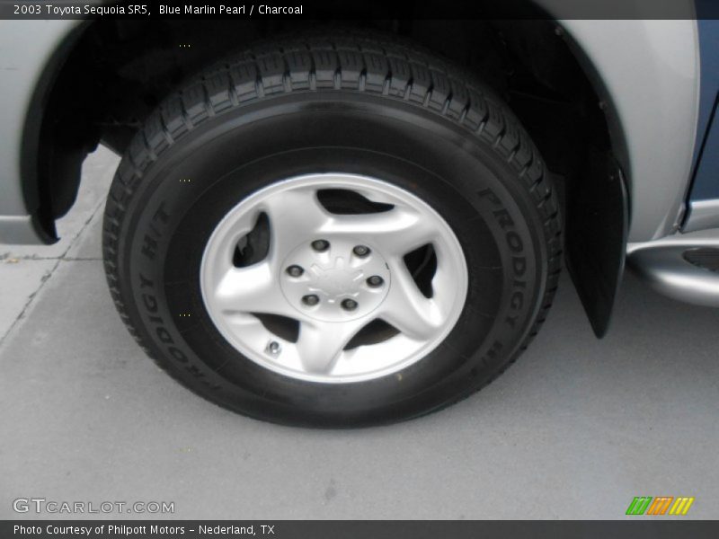 Blue Marlin Pearl / Charcoal 2003 Toyota Sequoia SR5