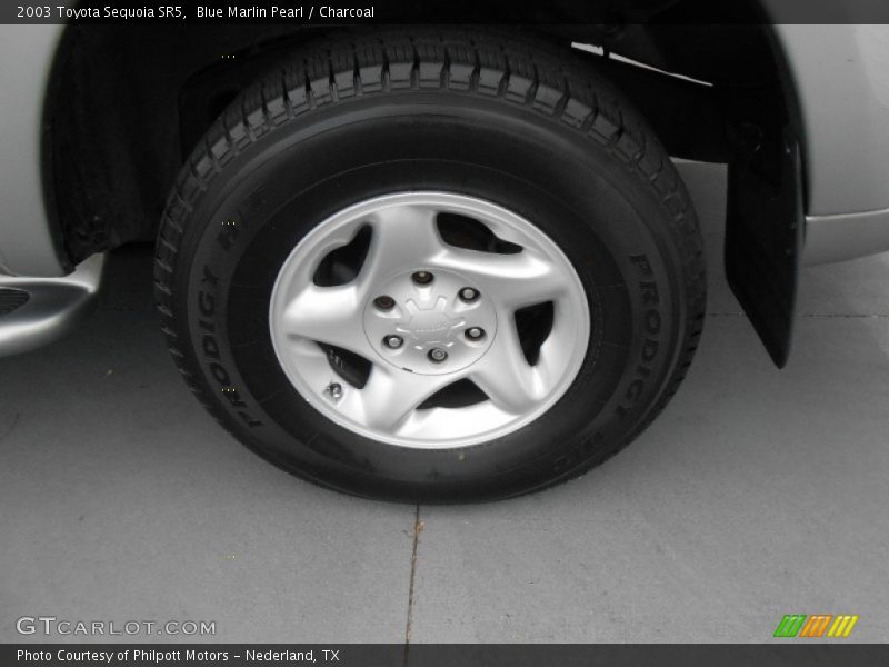 Blue Marlin Pearl / Charcoal 2003 Toyota Sequoia SR5