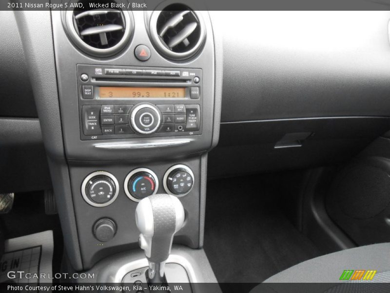 Wicked Black / Black 2011 Nissan Rogue S AWD