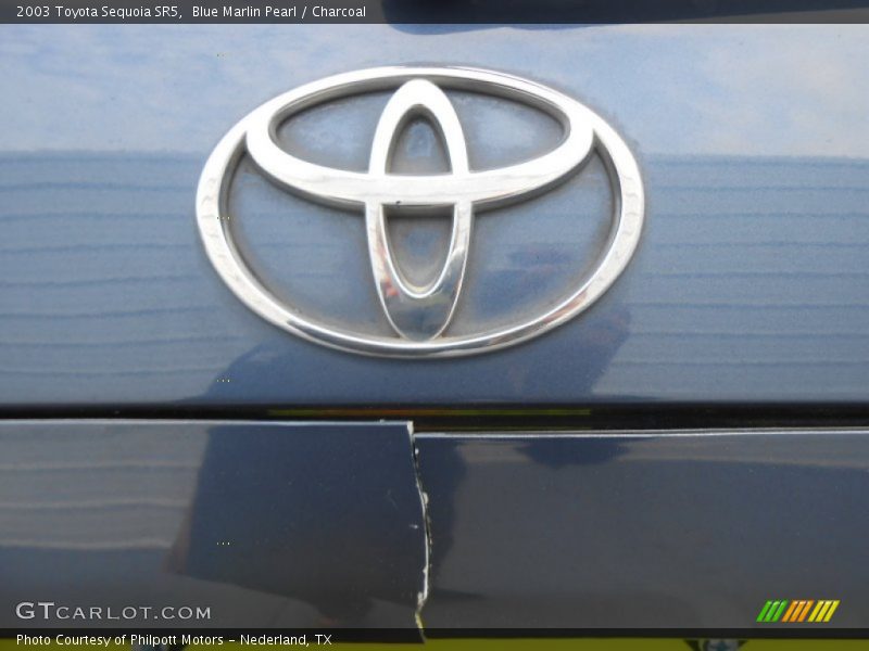 Blue Marlin Pearl / Charcoal 2003 Toyota Sequoia SR5