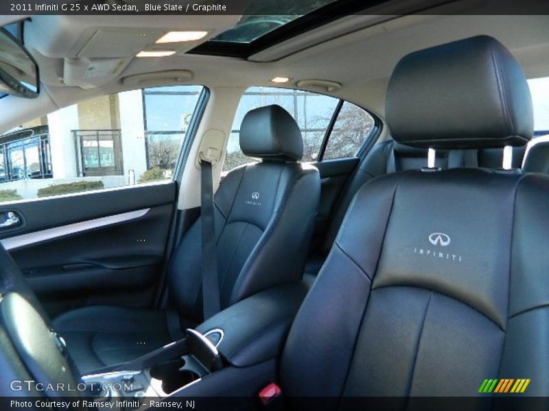 Blue Slate / Graphite 2011 Infiniti G 25 x AWD Sedan