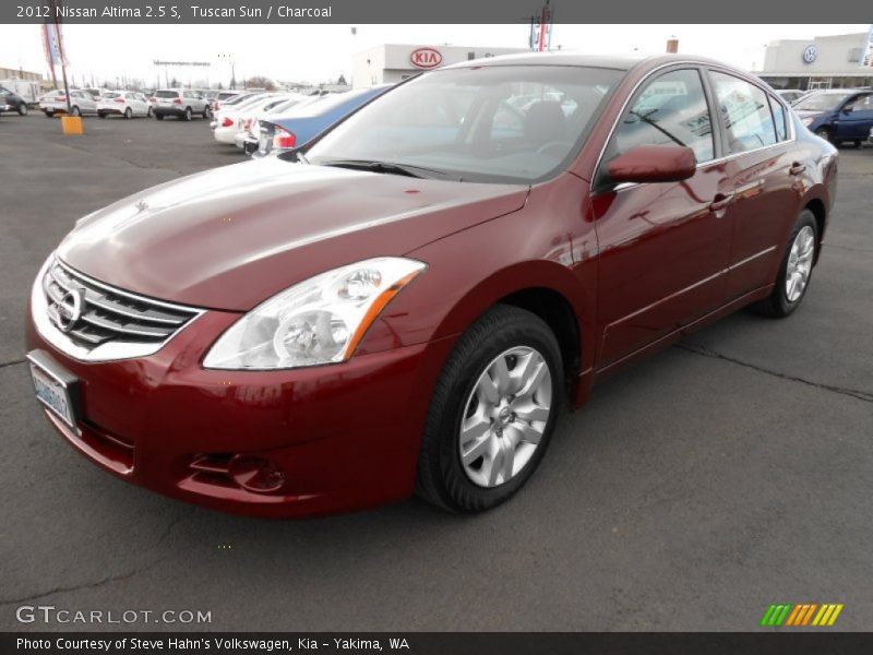 Tuscan Sun / Charcoal 2012 Nissan Altima 2.5 S