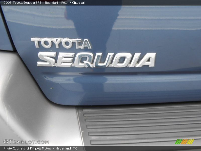 Blue Marlin Pearl / Charcoal 2003 Toyota Sequoia SR5