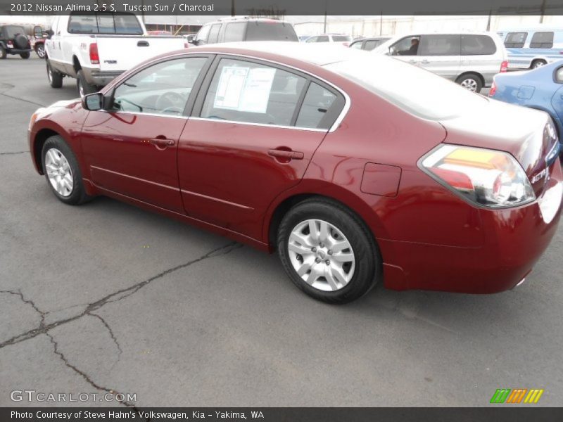 Tuscan Sun / Charcoal 2012 Nissan Altima 2.5 S
