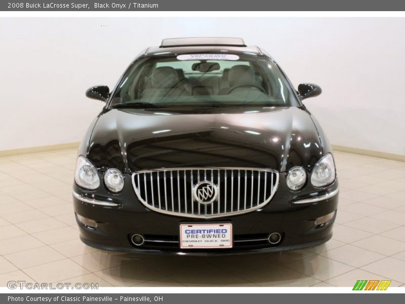 Black Onyx / Titanium 2008 Buick LaCrosse Super