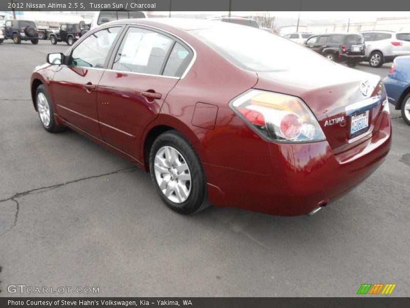 Tuscan Sun / Charcoal 2012 Nissan Altima 2.5 S