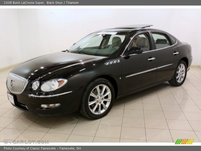 Black Onyx / Titanium 2008 Buick LaCrosse Super