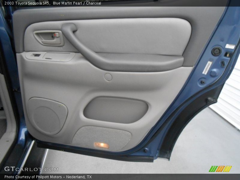 Blue Marlin Pearl / Charcoal 2003 Toyota Sequoia SR5