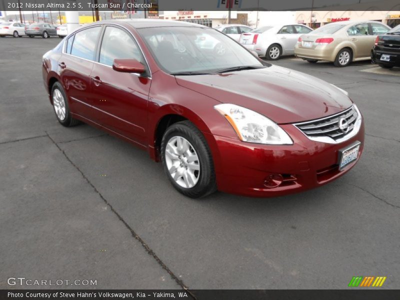 Tuscan Sun / Charcoal 2012 Nissan Altima 2.5 S