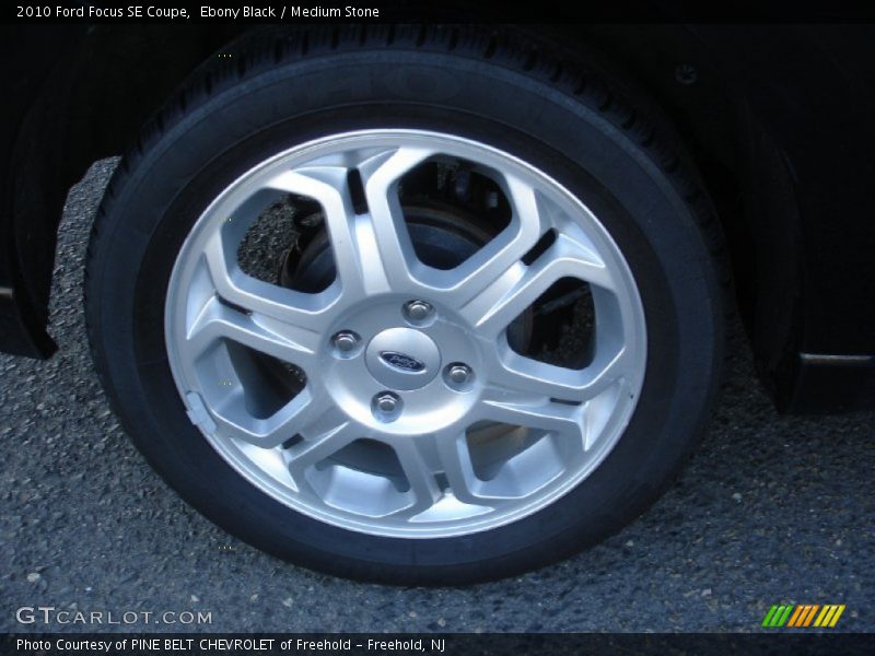 Ebony Black / Medium Stone 2010 Ford Focus SE Coupe