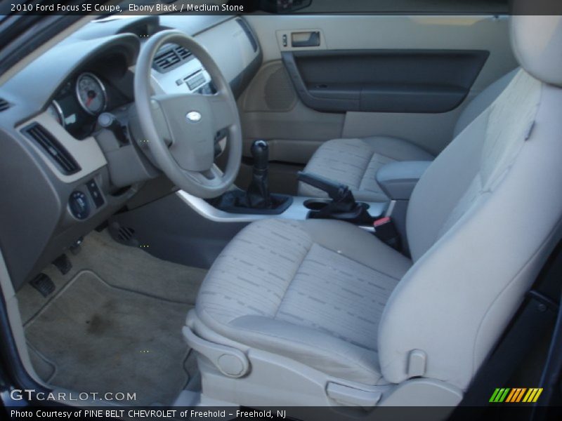 Ebony Black / Medium Stone 2010 Ford Focus SE Coupe