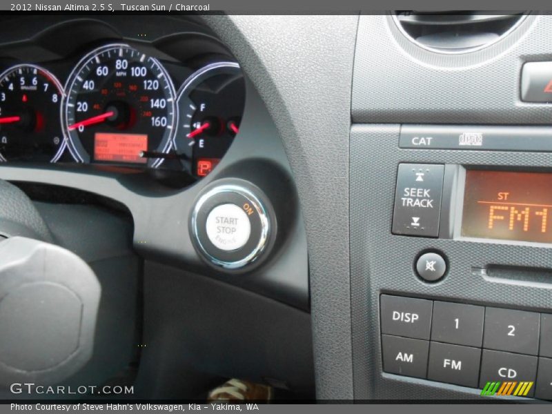 Tuscan Sun / Charcoal 2012 Nissan Altima 2.5 S