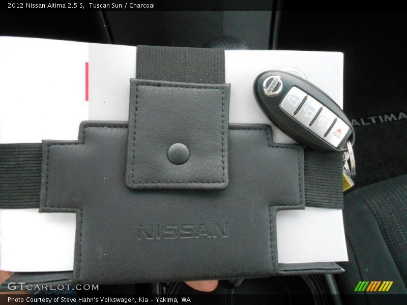 Tuscan Sun / Charcoal 2012 Nissan Altima 2.5 S