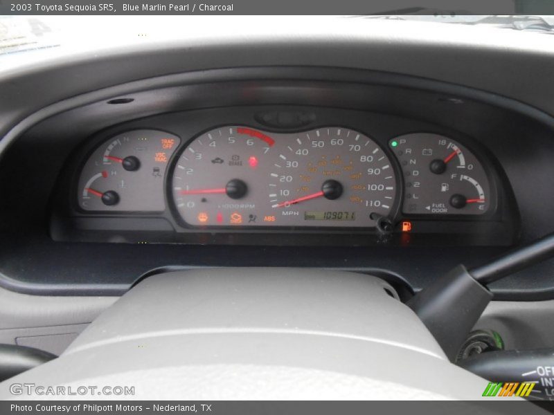 Blue Marlin Pearl / Charcoal 2003 Toyota Sequoia SR5