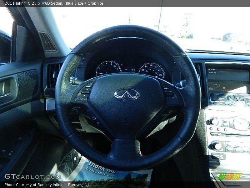 Blue Slate / Graphite 2011 Infiniti G 25 x AWD Sedan
