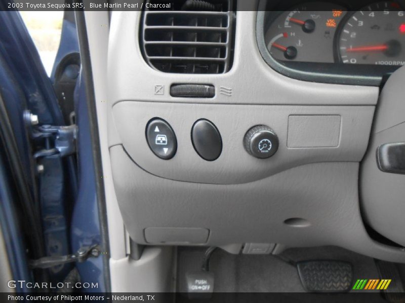 Blue Marlin Pearl / Charcoal 2003 Toyota Sequoia SR5