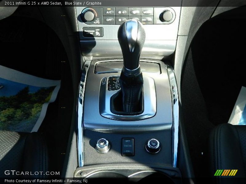 Blue Slate / Graphite 2011 Infiniti G 25 x AWD Sedan
