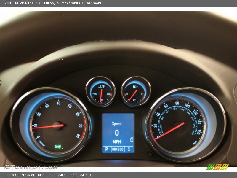 Summit White / Cashmere 2011 Buick Regal CXL Turbo