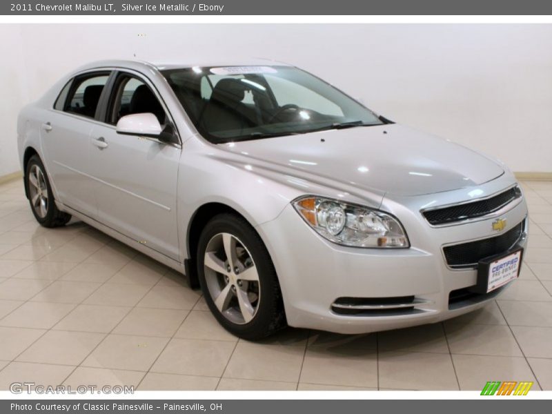 Silver Ice Metallic / Ebony 2011 Chevrolet Malibu LT