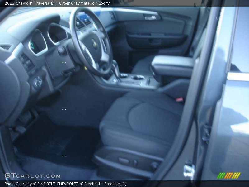 Cyber Gray Metallic / Ebony 2012 Chevrolet Traverse LT